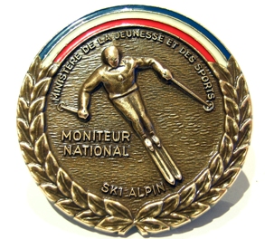 Médaille de Moniteur National de Ski